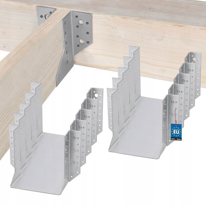 Lot von 10 Topfhaltern in U-Bahn-Außenform für Holzgießer – Typ A – 160 mm – KOTARBAU