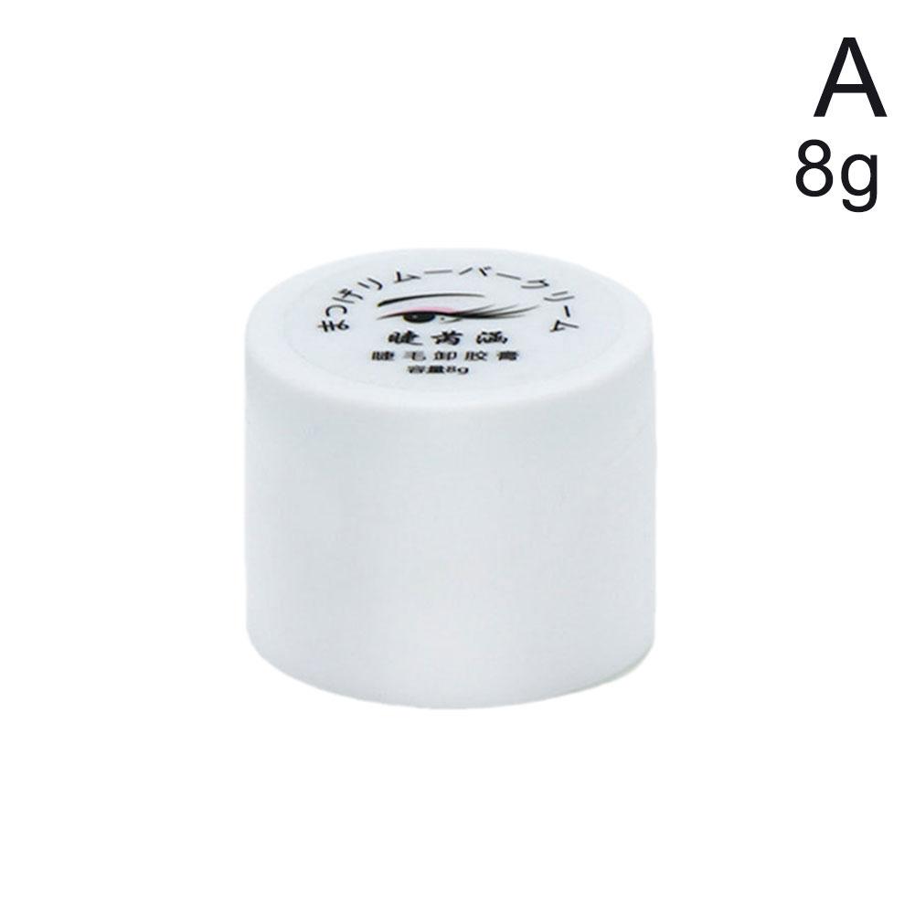 Wimpern Kleber Entferner Creme 8g Obst Geschmack Null Stimulation Duft Werkzeuge Wimpern Verlängerung N6I4 white-8g