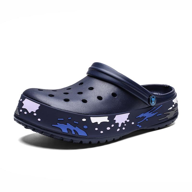 Strandsandalen Damen Damenschuhe Sandalias comb Sommerschuhe Sandalen Hausschuhe Sandalet hombre Sandali 5 40 dunkelblaue