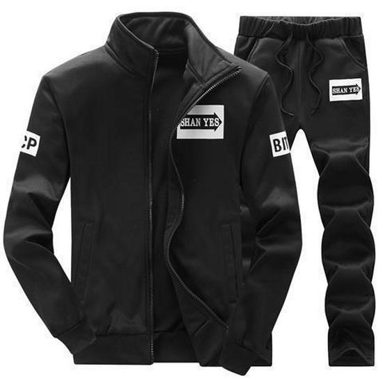 Freizeitanzüge für Herren im Frühling und Herbst, trendige Sweatshirts für Teenager, stylische Sportbekleidung und Jacken für Gymnasiasten XL