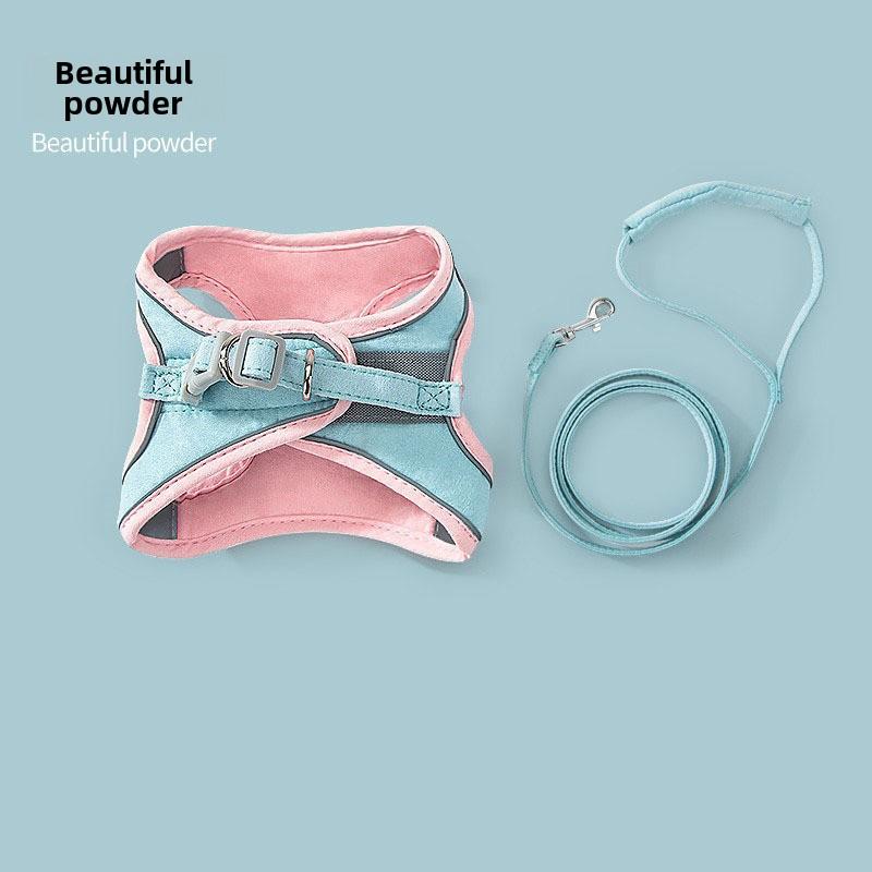 Haustierleine Weste Typ Katze Universal Brustgurt Hundekette Hundebedarf Walking Cat Walking Dog Leine S