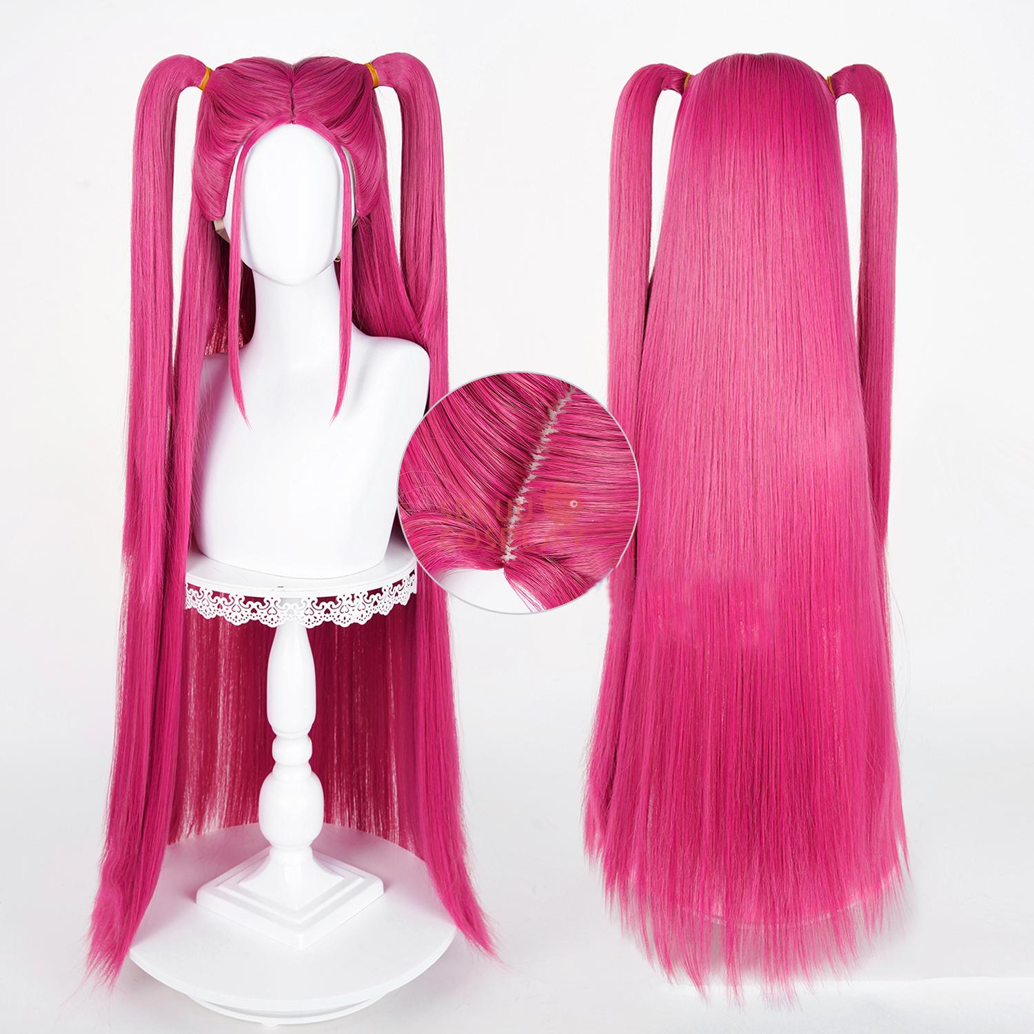 Cosplay Kpop Dämon Saja Jungen Baby Abby Romanze Mystery Jinu Jäger Huntrix Rumi Mira Zoey Cosplay Perücke Halloween Kostüm Requisiten One Size