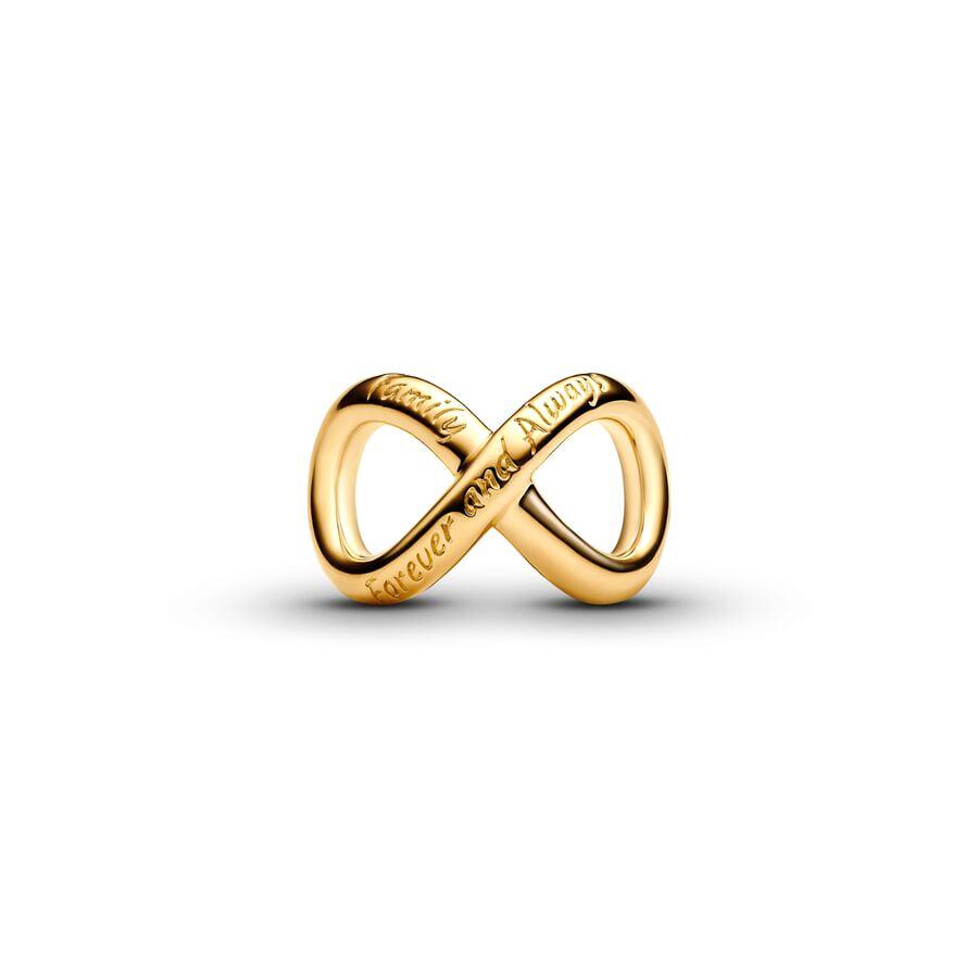 Gold Funkelnder Charm-Perlen-Anhänger Original Schmuck Halskette DIY Einzigartige Serie Feiner Schmuck Geschenk