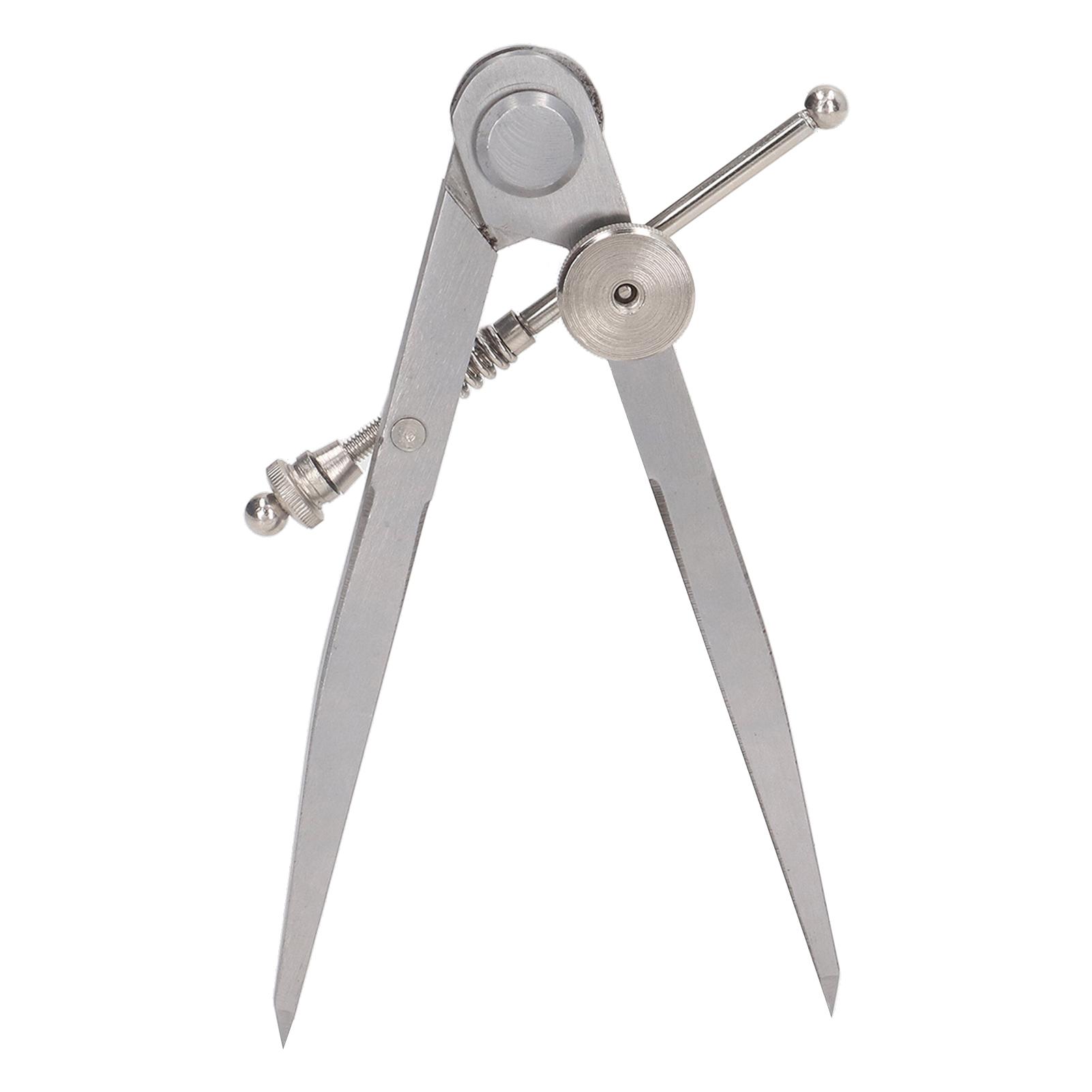 Flachschenkelteiler 150 mm Kohlenstoffstahl Einstellbare Größe Hohe Härte Teiler für Mechanische Markierung