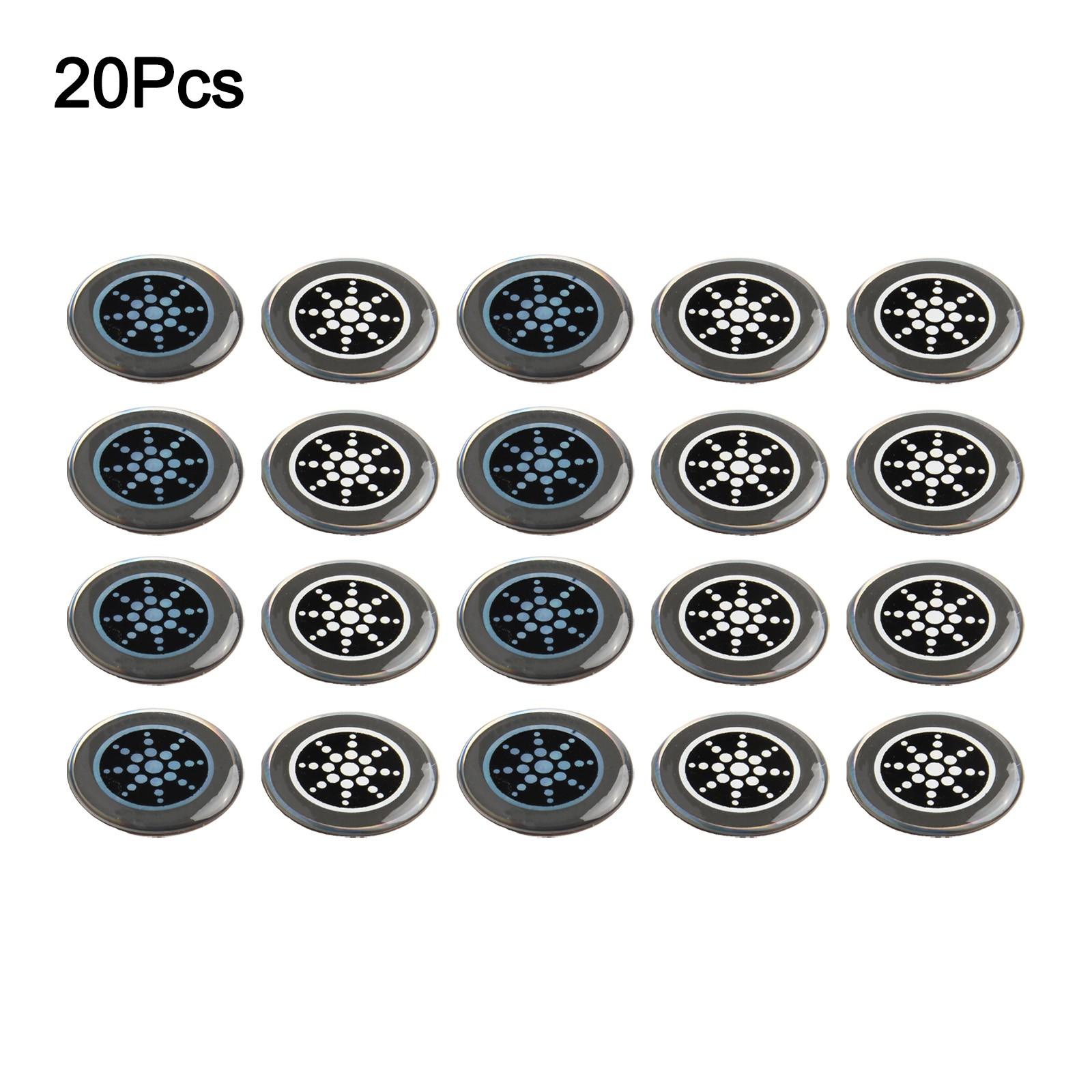 Gerätesicherheit mit einem 20er-Pack wirksamer EMF-Strahlungsschutzvorrichtungen für Telefone silber