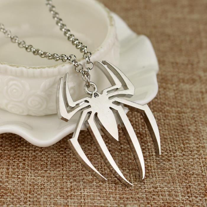 Phantasie-Anhänger-Kette Spiderman gray