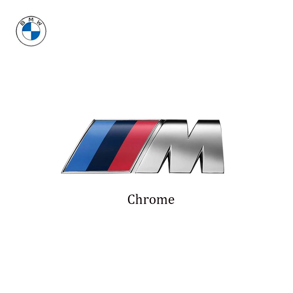 1 Stück BMW M Emblem 3D Auto-Kotflügel-Logo Heckklappenaufkleber für BMW E39 E46 E36 E90 G20 G30 E60 G22 F30 F20 X3 X5 X6 M Zubehör 5.5cmx2cm