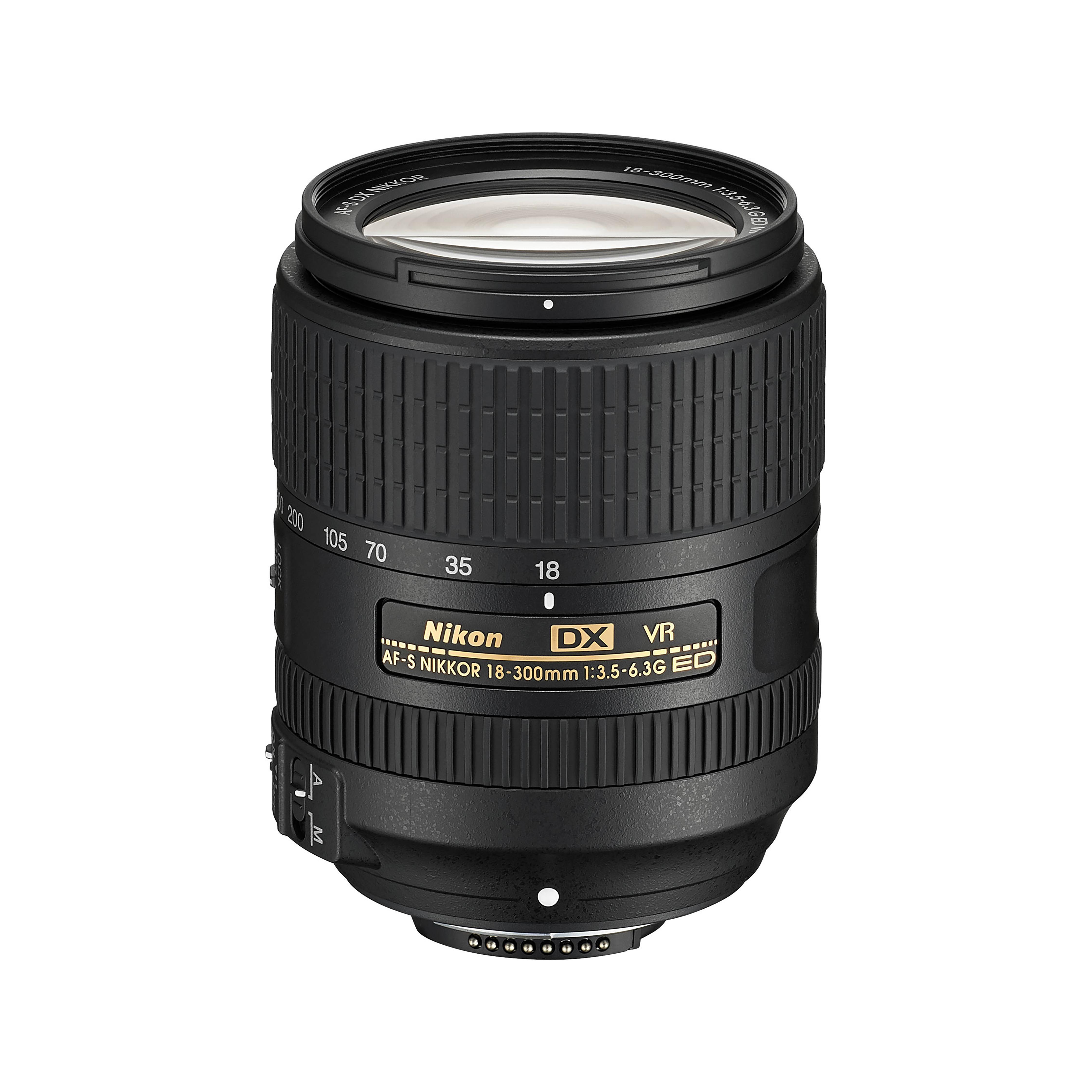 Nikon AF-S DX NIKKOR 18-300mm f/3.5-6.3G ED VR Objektiv schwarz