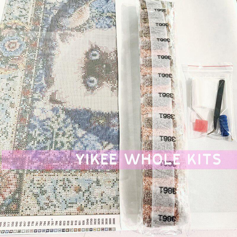 5d Diamant Gemälde Full Drill Katzen Cartoon Tier Diamant Stickerei Tier 20X30CM