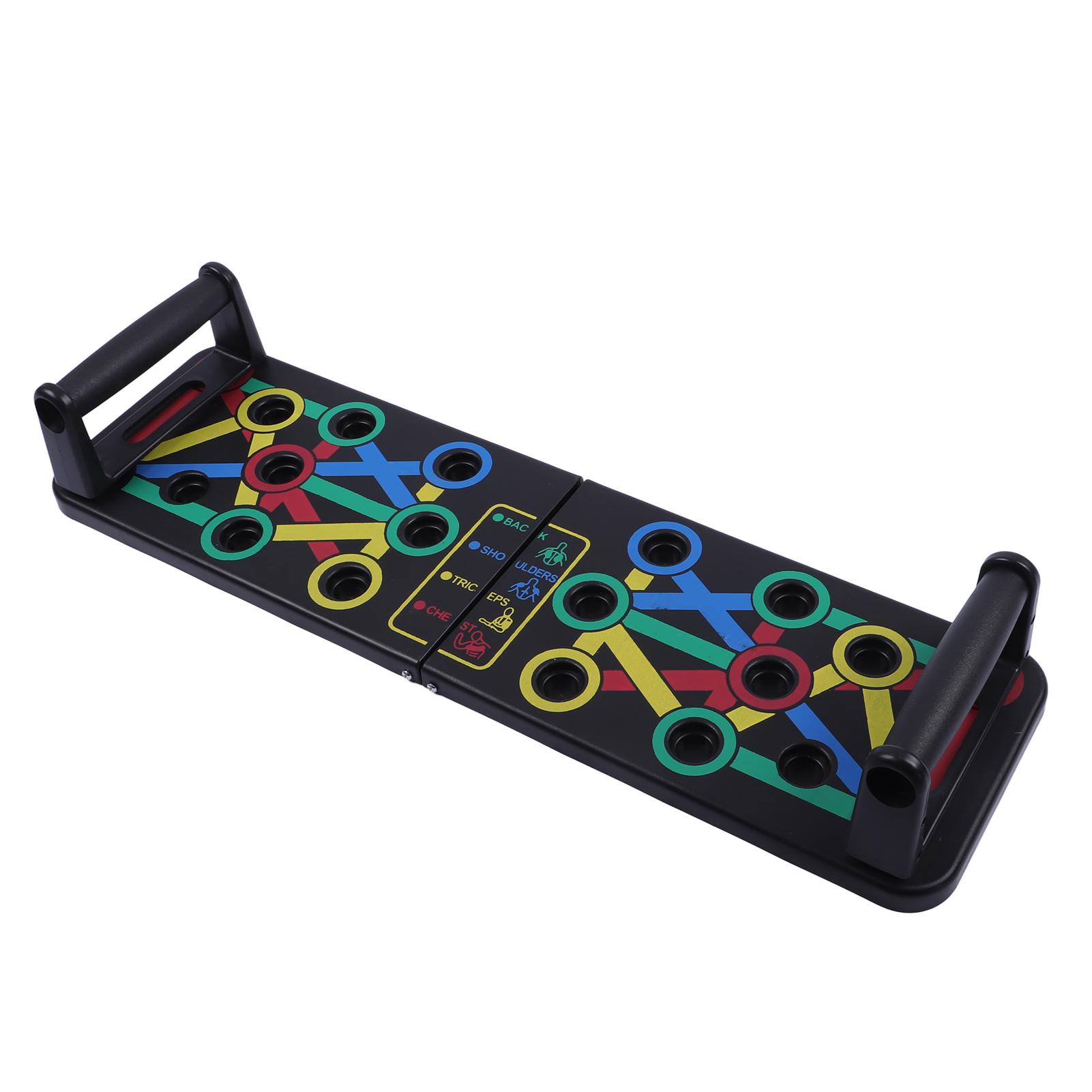 Faltbares Push-Up-Board für das Heimtraining, Fitnessgerät, multifunktional, für das Muskeltraining