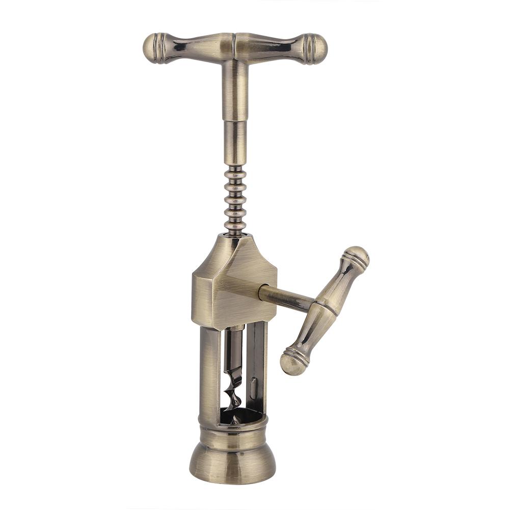 Tragbarer Retro Rotwein Flaschenöffner Korkenzieher Korkenzieher Barwerkzeuge