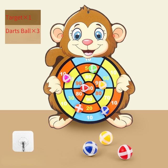 Kinder Dartscheibe Ziel Klettball Spielzeug Lernspielzeug Kinder Party Indoor Wurf Sportspiel Spielzeug Jungen Geschenke