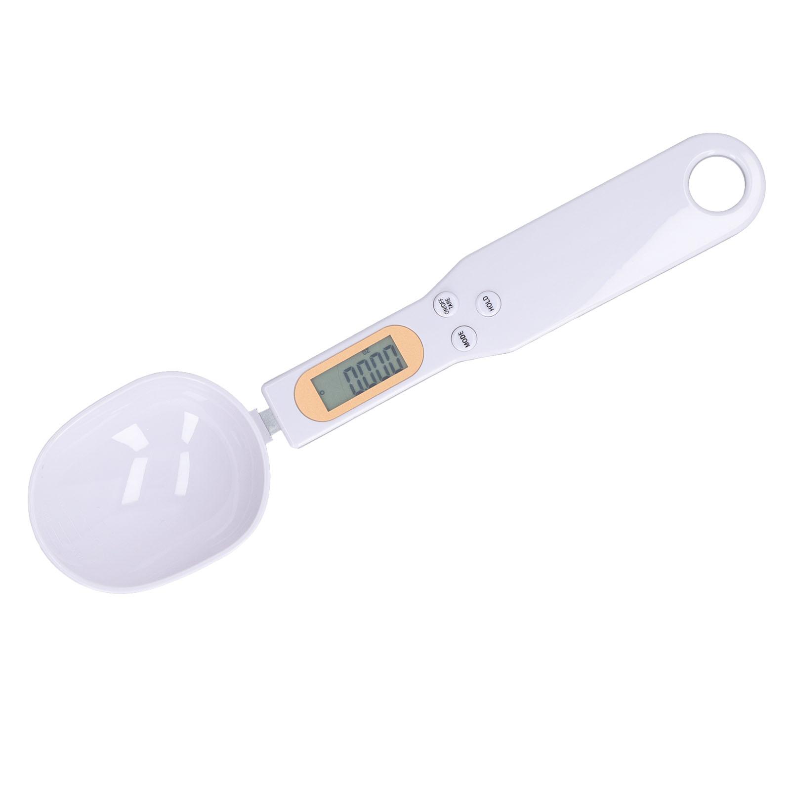 Digitale Löffelwaage mit LCD-Anzeige 500g / 0.1g Dosieren Kaffeebohnen Milch Mehl Gewürz