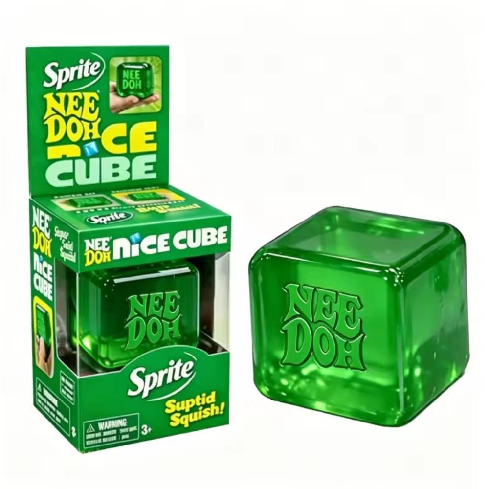 Schylling Nee Doh Nice Cube & Tropfenförmig & Quallenförmig Fidget Spielzeug Blind Box Stressabbau Anti-Angst für Erwachsene ADHS Autismus