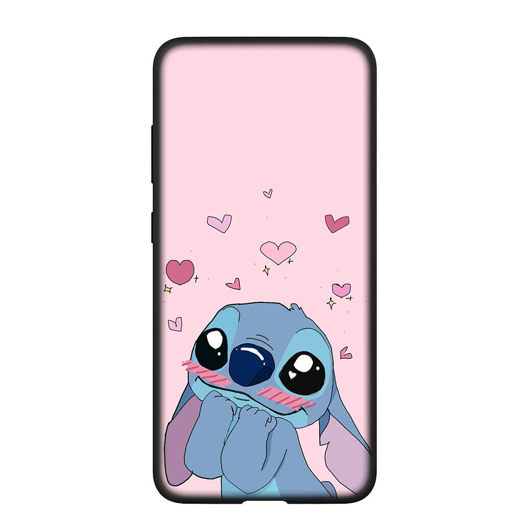 Handyhülle für iPhone 17 16 15 Plus 16E Huawei P30 P20 Lite Redmi Note 14 12 11 13 Pro Max OPPO A60 A80 A40 A18 A38 Blau Lilo Comics Stitch Rosa Hülle for OPPO A60 5G natur