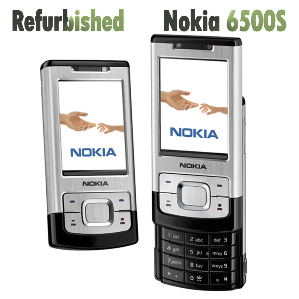 Generalüberholtes Nokia Original Nokia 6500 Slide Mobiltelefon mit 1 SIM No charger schwarz