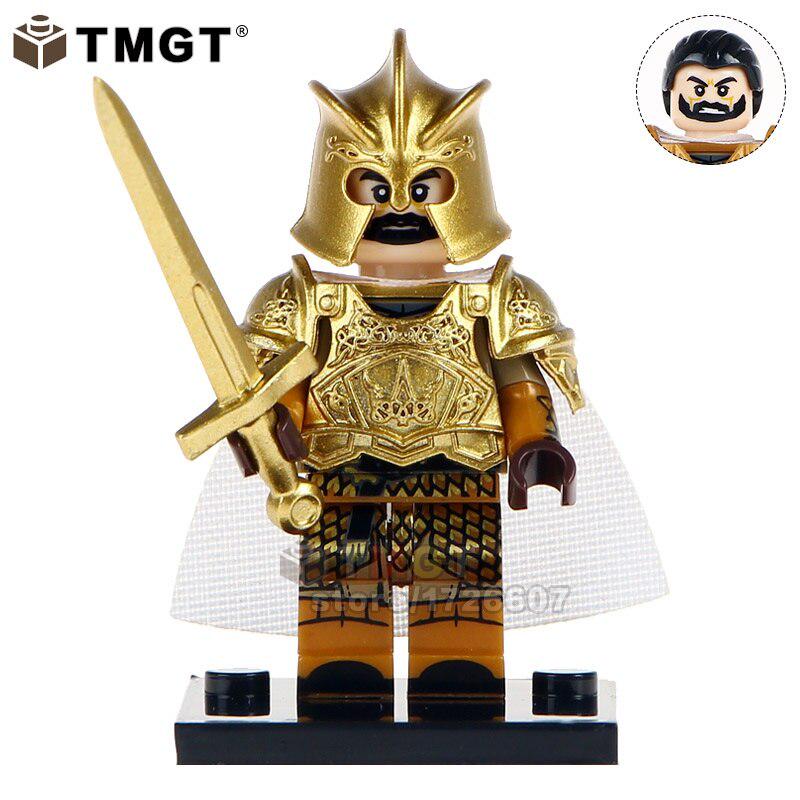 Film Game Of Thrones Jaime Lannister Barristan Selmy Eis- und Feuerstein-Bausteinspielzeug Army Green