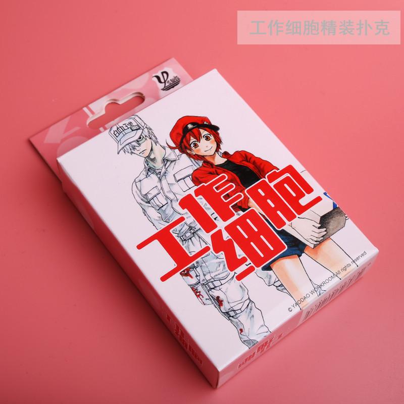 Anime Poker Karten Spielzeug SAO Fairy Tail Jujutsu Kaise Dämon Slayer Danganronpa Brettspiel Karten Hardcover Poker Spielzeug Geschenk work cell