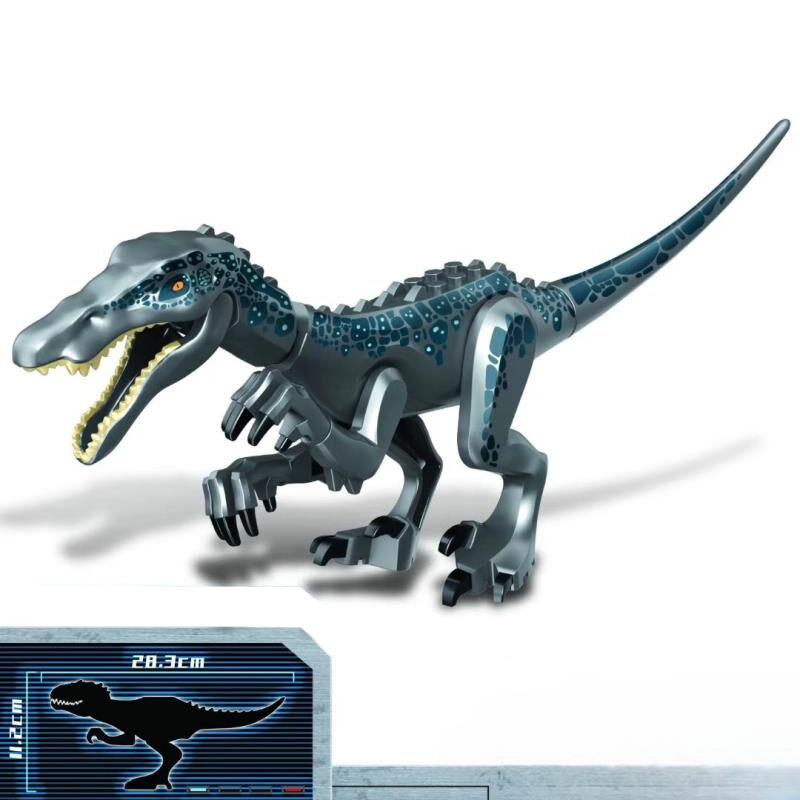 Dinosaurier-Serie Tyrannosaurus Rex Fleischfressender Bulle Drache Schwere Klaue Drache Raptor Bausteine Kinderspielzeug