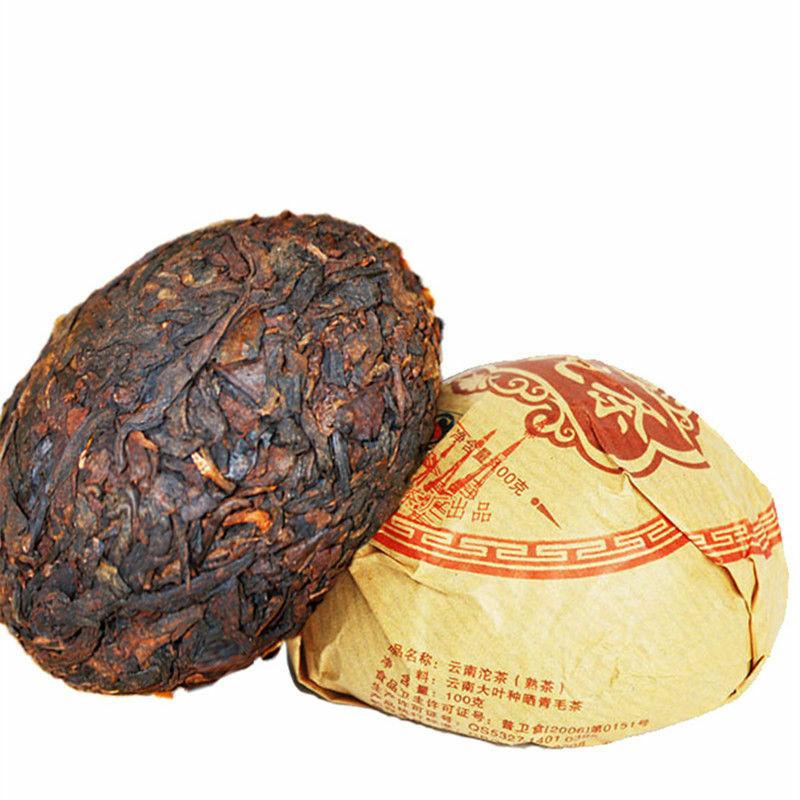 100g Uralter Baum Puer Reifer Tee Premium Yunnan Pu Erh Tee Bio-Lebensmittel Schwarzer Tee