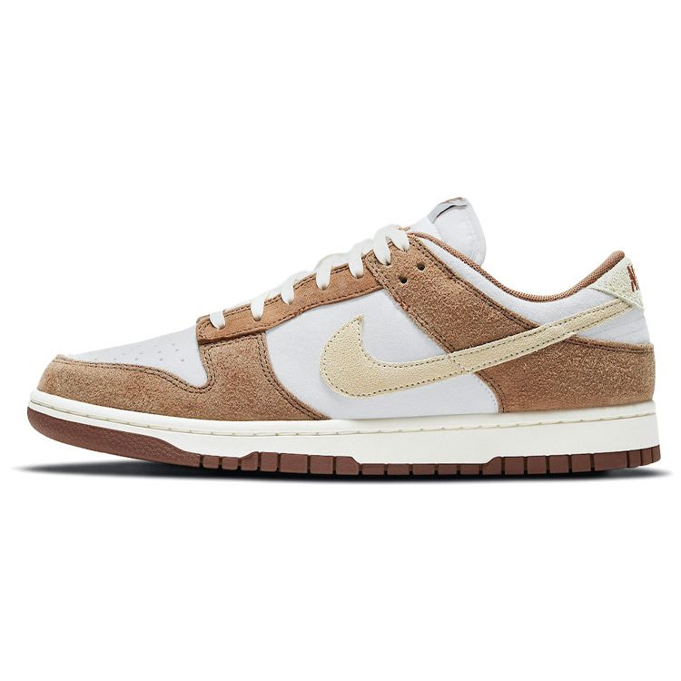 Nike Dunk Low Premium Medium Curry Unisex Sneaker Braun Sail Fossil DD1390-100 37.5