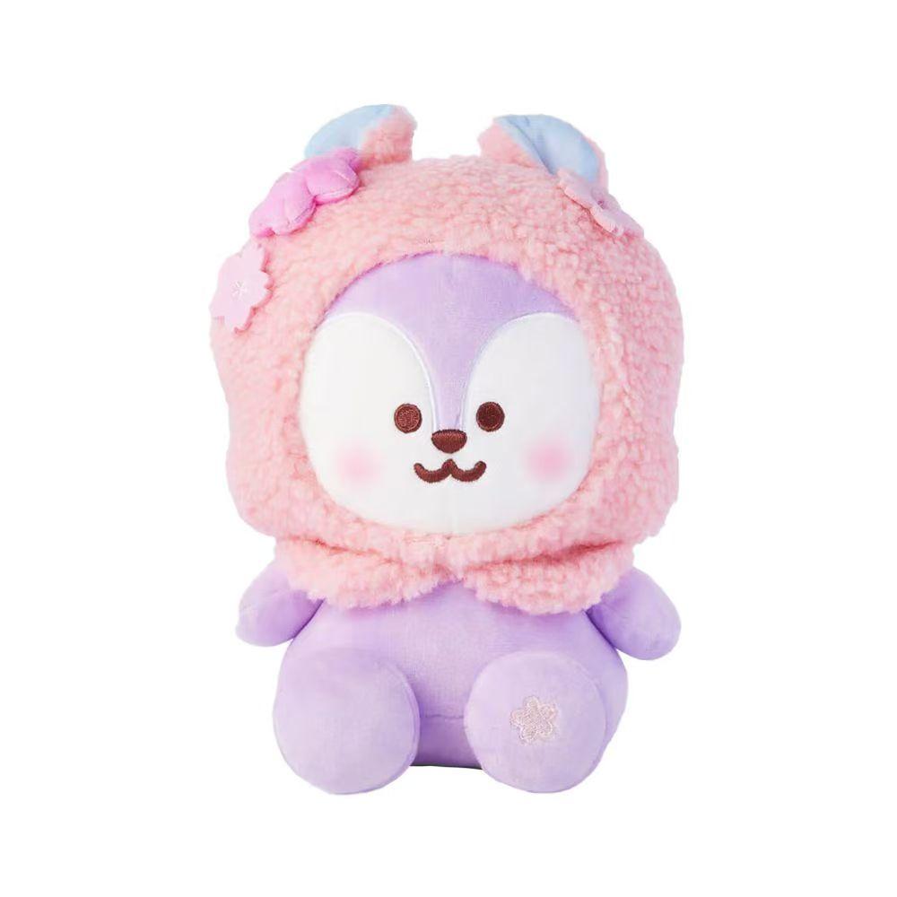 BTS BT21 Plüschpuppe Kpop Plüschtier Sakura-Version MANG-doll 20cm white