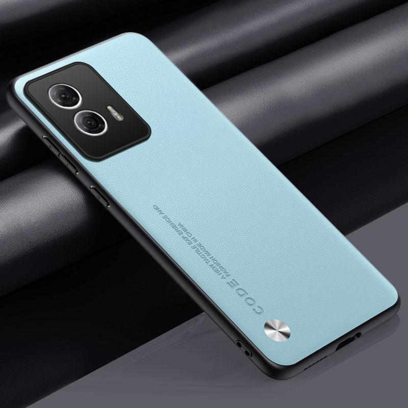 Hülle für Motorola Edge 50 Fusion Hülle Luxus Silikon Leder Rückseite für Moto Edge 50 Pro 50 Ultra Protect Schale Stoßfest Bumper Moto Edge 50 Ultra himmelblaue