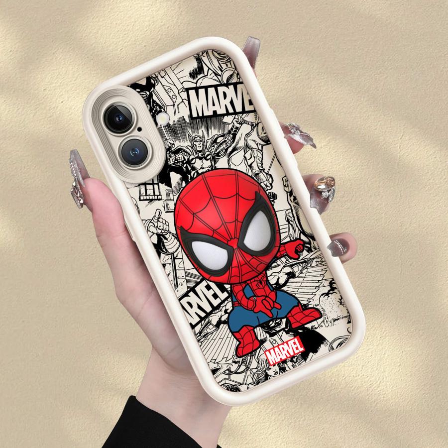 Marvel Sipiderman Venom Weiche Hülle für iPhone 17 Air 13 12 11 Pro Max 16e XS Max 15 16 14 Plus XR iPhone 14 Plus