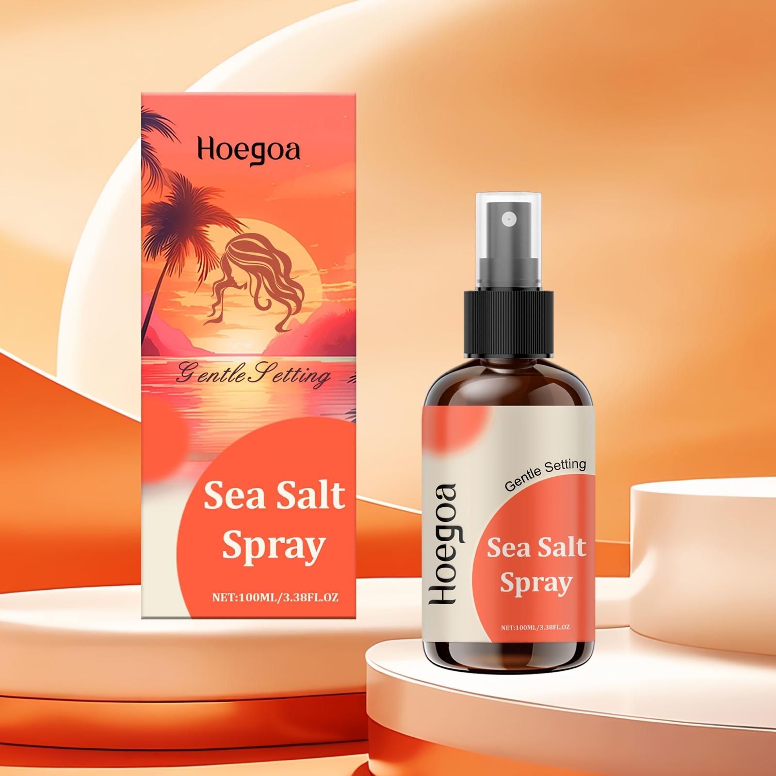 100ml-Salz Haarstyling-Spray Salz Elastisches Locken für Einfaches Styling und Genießen Sie Modische Locken 100ml