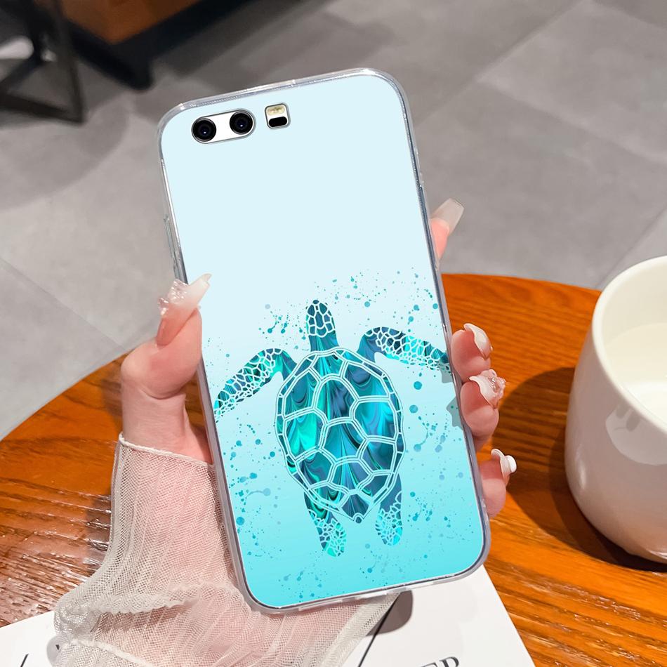 Für Huawei P10 Lite P10 Plus Handyhülle Lässige Muster Weiches Silikon TPU Klare Leichte Abdeckung Für Huawei P 10+ Funda Huawei P10 Lite