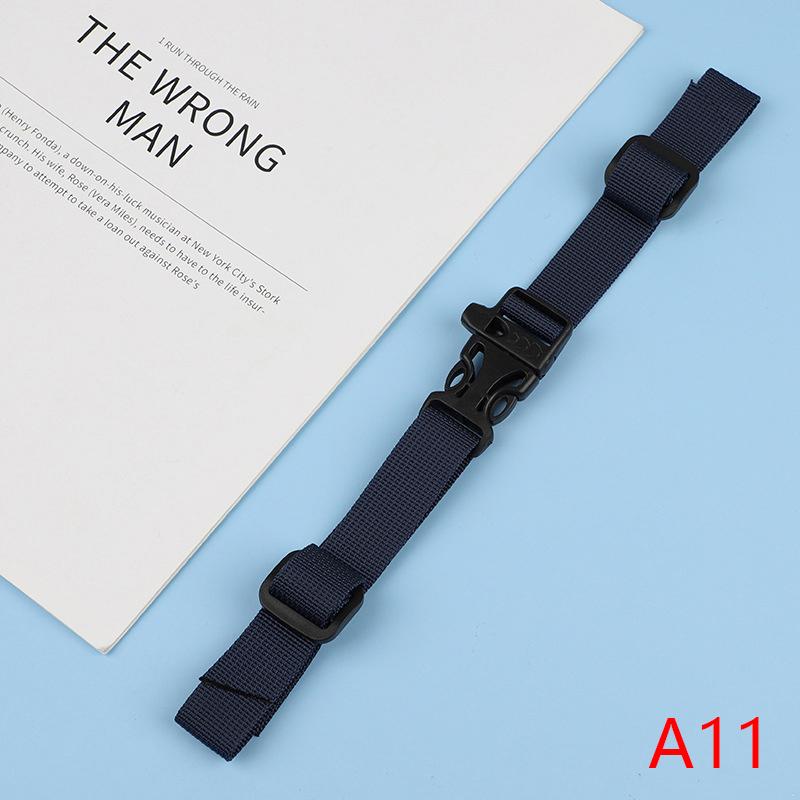 Rutschfester Rucksack-Brusttaschengurt, verstellbarer Schultergurt für Tasche, Outdoor-Camping-Taschen, Riemen, Rucksack-Zubehör navy blau