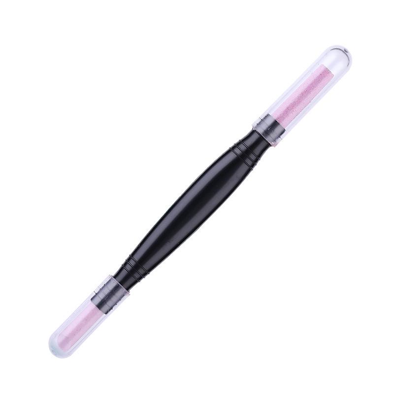 1Pc Bimsstein Stein Doppel-Headed Nagel Schleifen Stifte Nagel Puffer Abgestorbene Haut Entfernung Häutchen Werkzeug Maniküre Pediküre