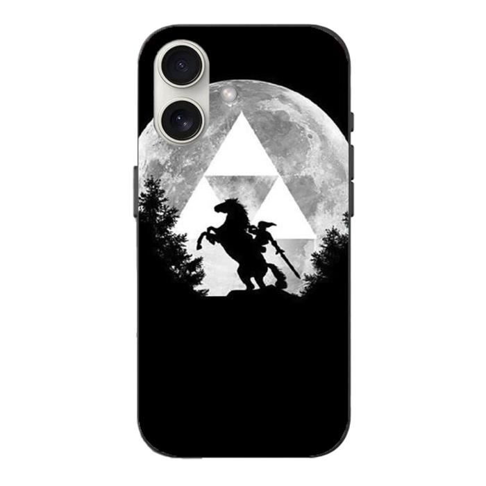 Hülle - Legend of Zelda - Iphone 16 Plus - Flexibel - Schwarz - Unisex