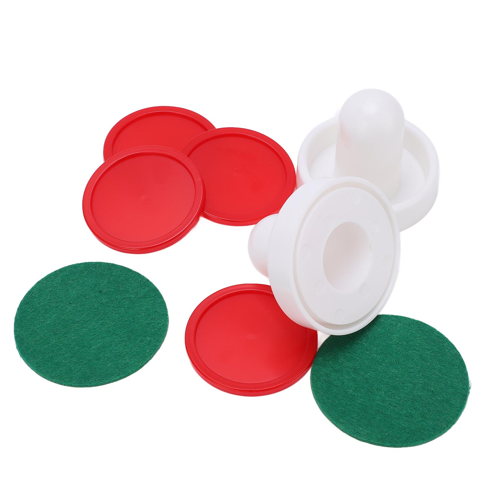 60mm Tisch Hockey Pushers Set Ergonomisches Design Hockey Goalies Spiel Tische Zubehör