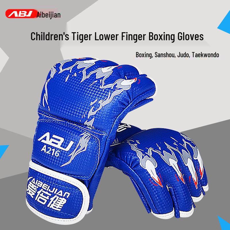 MMA Muay Thai Trainings-Halbfinger-Boxhandschuhe für Männer & Frauen