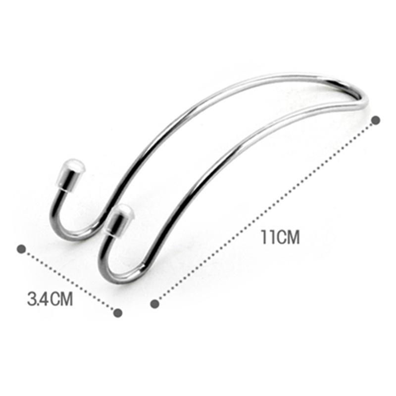 Multifunktionaler Autositz-Haken aus Metall, Auto-Kopfstützen-Aufhänger, Taschenhalter-Clips für Auto-Taschen-Geldbörse
