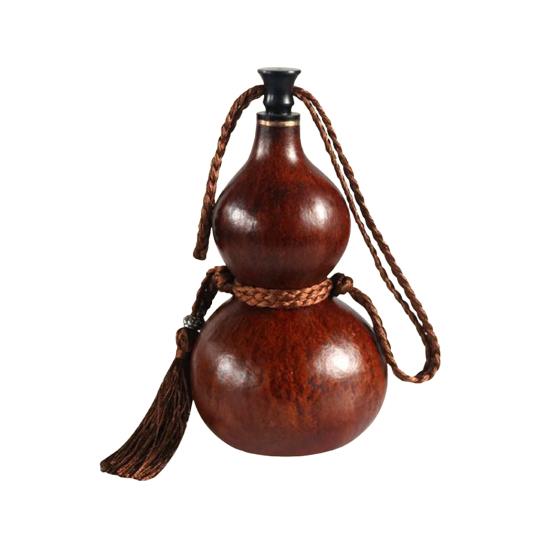 150/500 ml Wukong-Kürbis-Wasserflasche mit geflochtenem Quastenseil, Vintage-Stil, Affenkönig-Kürbis-Getränkebehälter, Reise-Fitness-Trinken L