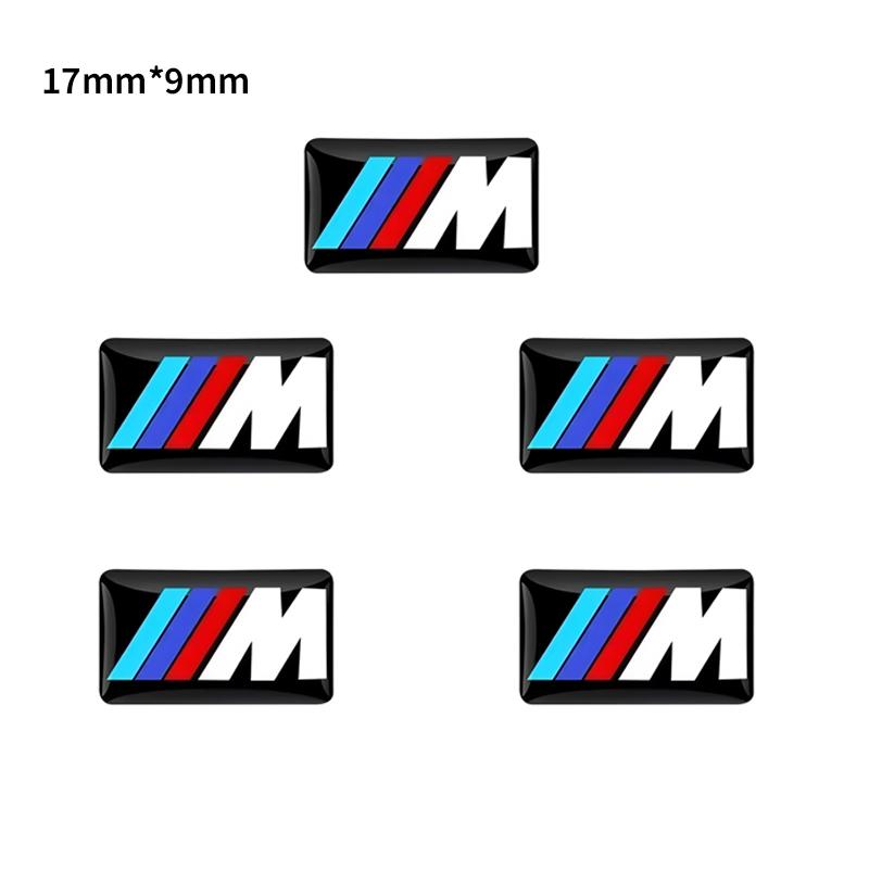 Autoaufkleber Lenkradnabe Aufkleber Für BMW M Performance E36 E60 E90 X2 X1 X3 X5 E46 E39 E70 M3 M5 M6 G20 G30 E93 Z3 Z4 f90 silber