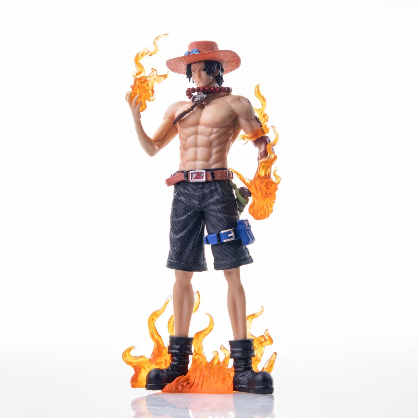 Langlebige ONE PIECE Portgas·D· Ace Action Anime-Figur Sammlerstücke Figuren-Ausstellungsstücke Anime-Figuren Weihnachtsgeschenke bunt