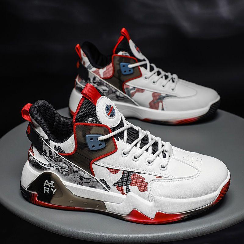 Neue Herrenschuhe Outdoor Trendige Mode Sneaker High-Top Lässig Studenten Basketballschuhe Laufschuhe Sportschuhe Herrenschuhe 44