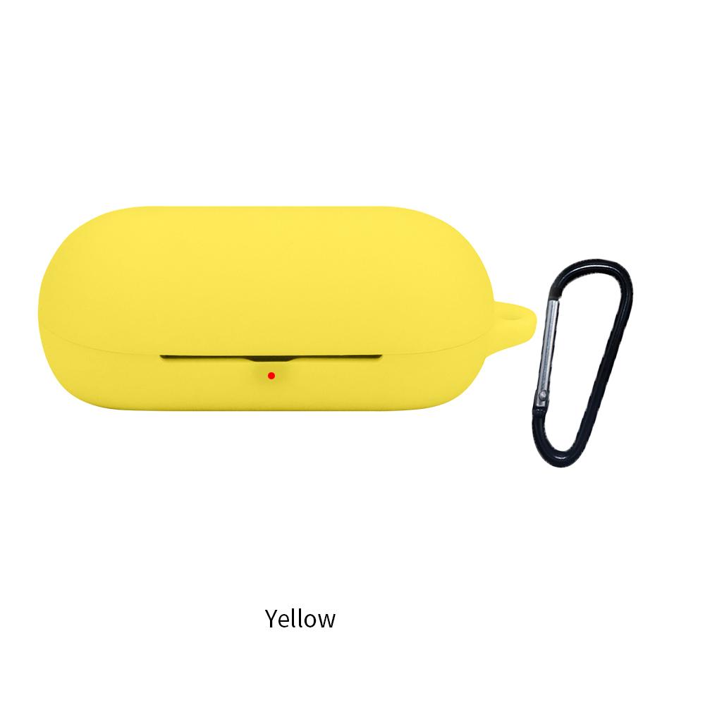 Für Sony WF-C700N Hülle Einfarbige Silikon-Bluetooth-Kopfhörerabdeckung für Sony WFC700N weiche, stoßfeste Hearphone-Zubehörbox for Sony WF-C700N gelb