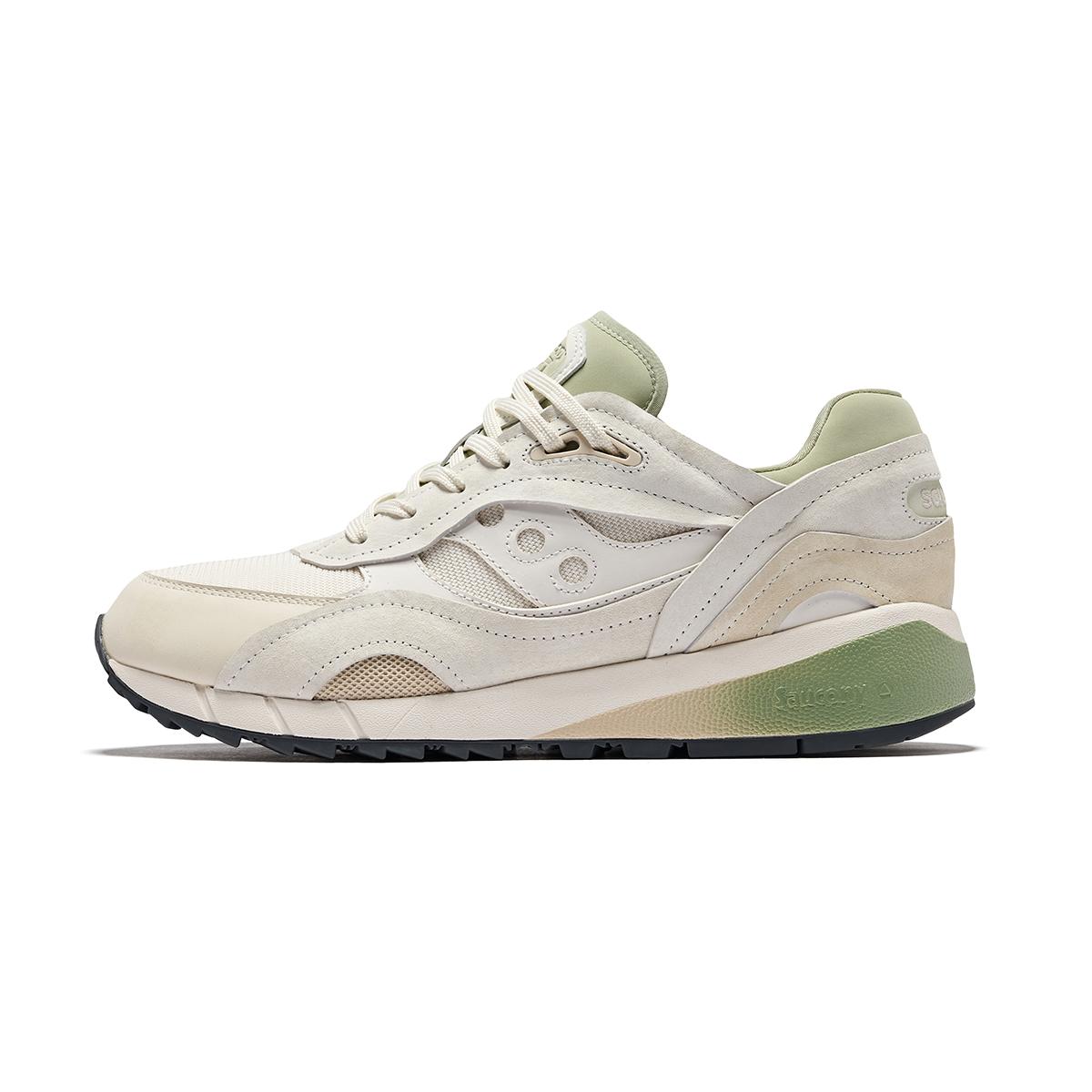 Saucony Shadow 6000 Layer Casual Retro Dämpfung Langlebig Low-Top Laufschuhe Unisex Laufschuhe Hellgrün S79039-4 46 beige