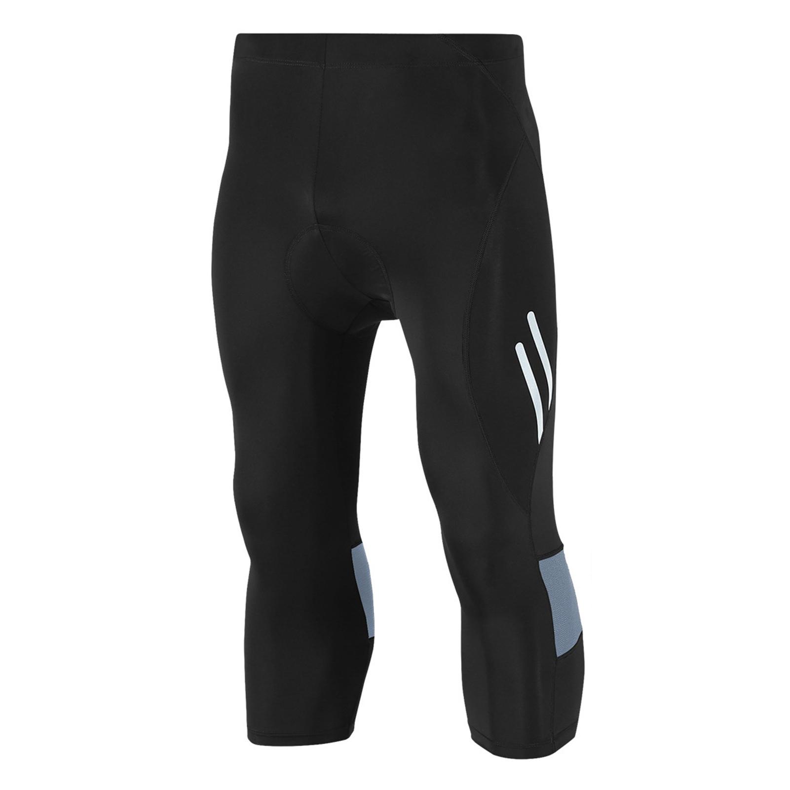 Gepolsterte Fahrradshorts für Herren Mountainbike-Shorts Hochelastische Outdoor-Reitbekleidung Gepolsterte Fahrradshorts M