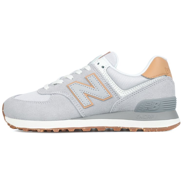 New Balance 574 Rain Cloud Maple Unisex Sneaker Creme ML574AC2 44 gray