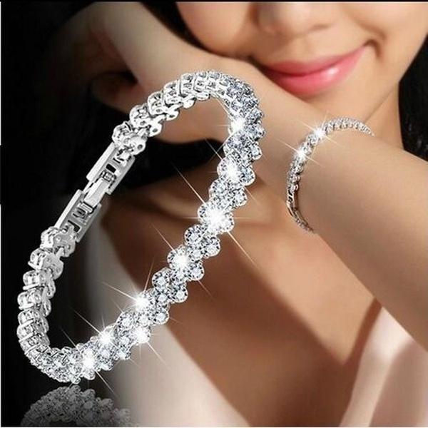 Mode Elegante Charme frauen Armband Fettverbrennung Gesundheit Schmuck Armband Abnehmen Schmuck silber