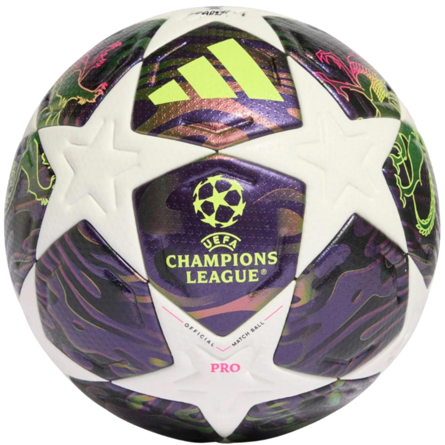 adidas UEFA Champions League Finale Pro FIFA Quality Pro Ball, Unisex lila Fußball 5 violett