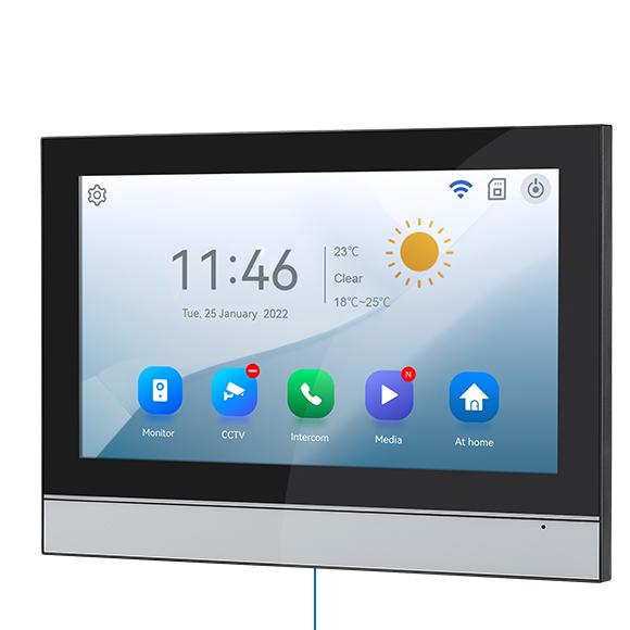 7/10 Zoll Tuya Smart Video Türsprechanlage Gegensprechanlage 1080P Drahtlos Wifi Außen Türklingelkamera für Haus Wohnung 10inch