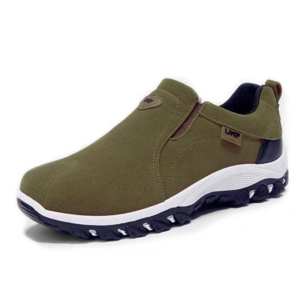 Casual Schuhe Männer Turnschuhe Outdoor Wanderschuhe Müßiggänger Männer Bequeme Schuhe Männliche Schuhe Licht Plus Größe 46 grün