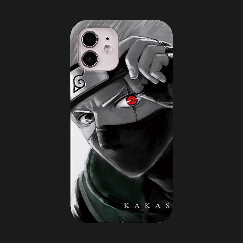 Naruto Kakashi Anime Handyhülle für iPhone 13/12 Pro Max/11/X/8 Plus iPhone 7 Plus/8 Plus