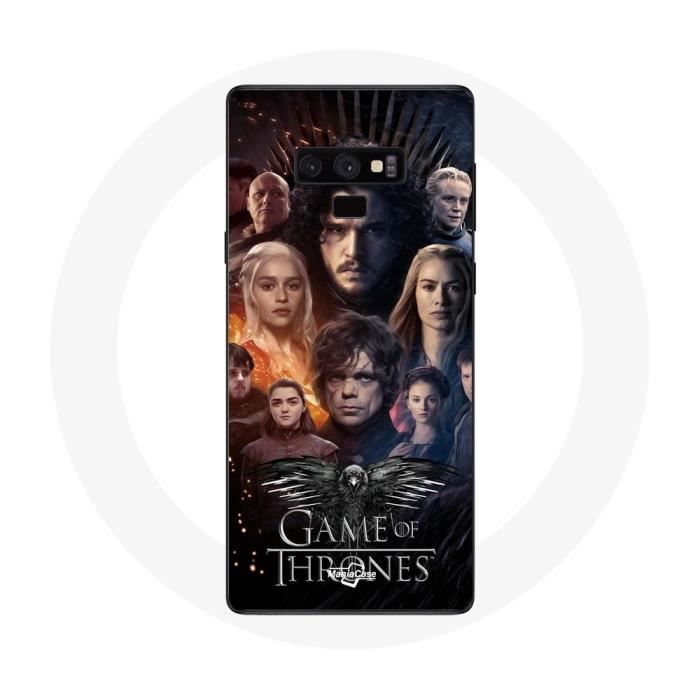 Hülle für Samsung Galaxy Note 9 Game of Thrones Staffel 8 Game of Thrones Crew Lo Poster
